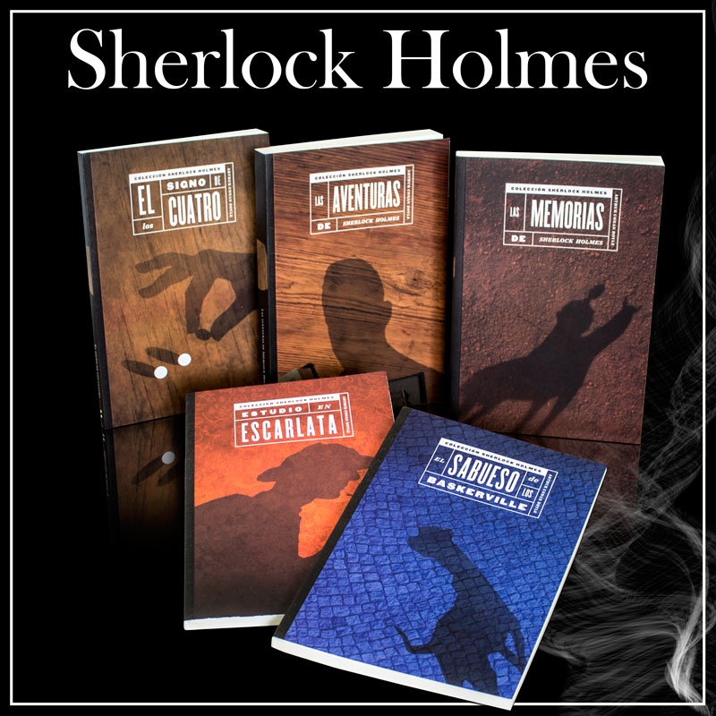 Coleccion Sherlock Holmes 4 Libros